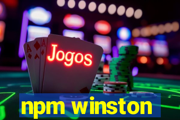 npm winston